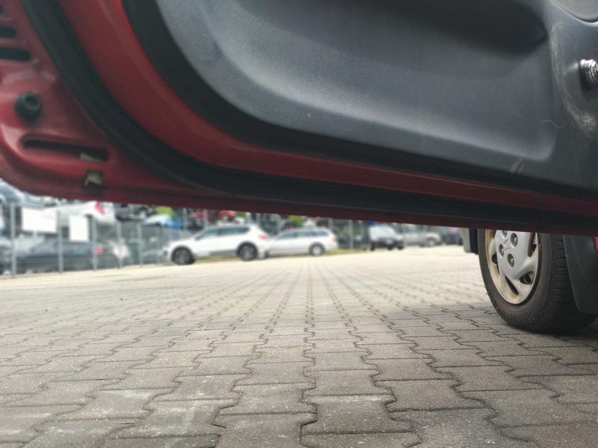 Honda Civic EC8 original Tür vorn links Rot 3-Türer Bj.1991